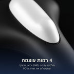 Pelvi – 4 רמות עוצמה, EMS ורטט ממוקד